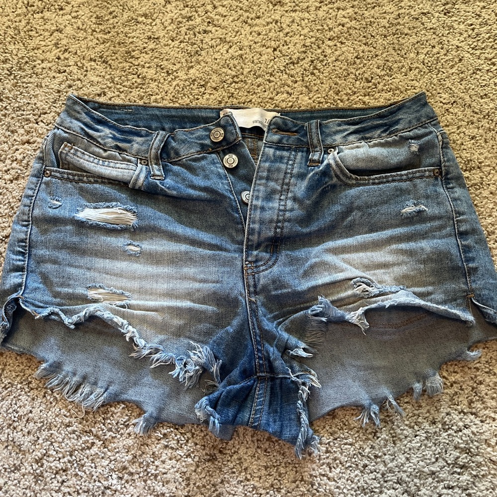 RSQ TILLY’s Vintage High Rise Denim Shorts